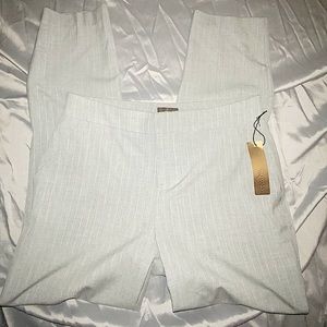NWT size 6 Crosby Grey pinstripe straight leg pants